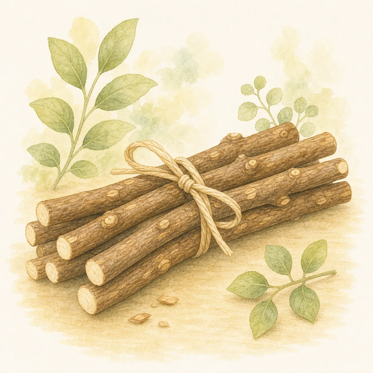 かじり木のイラスト
