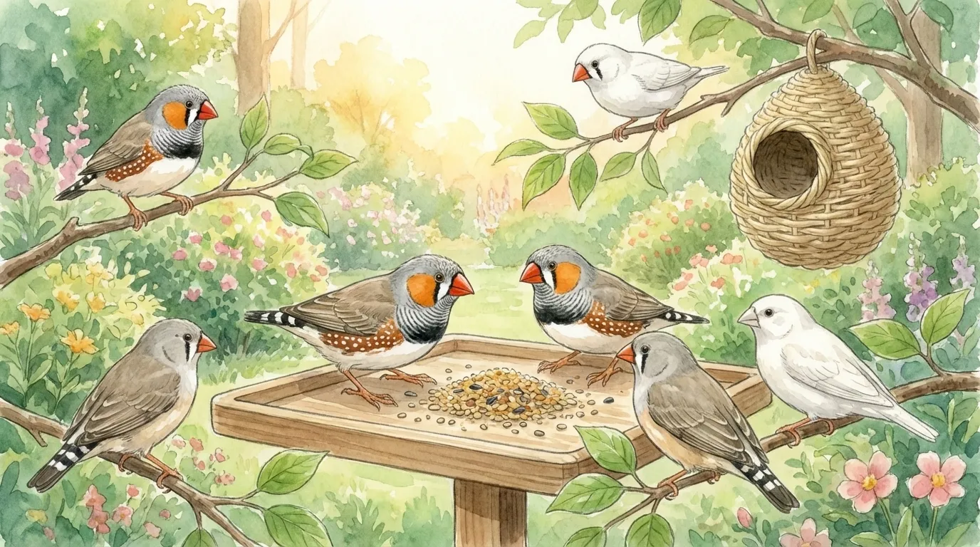 キンカチョウの飼い方