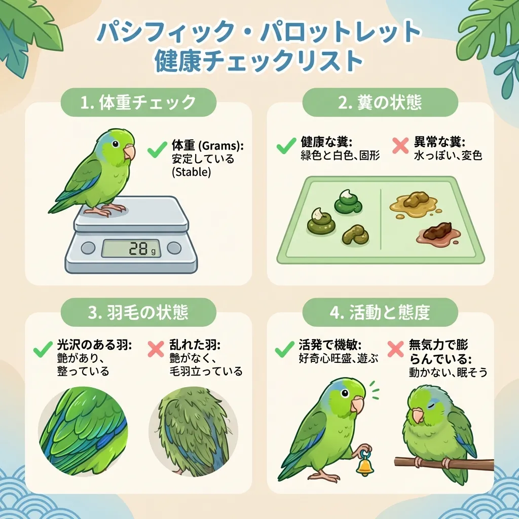 マメルリハの健康チェックリスト