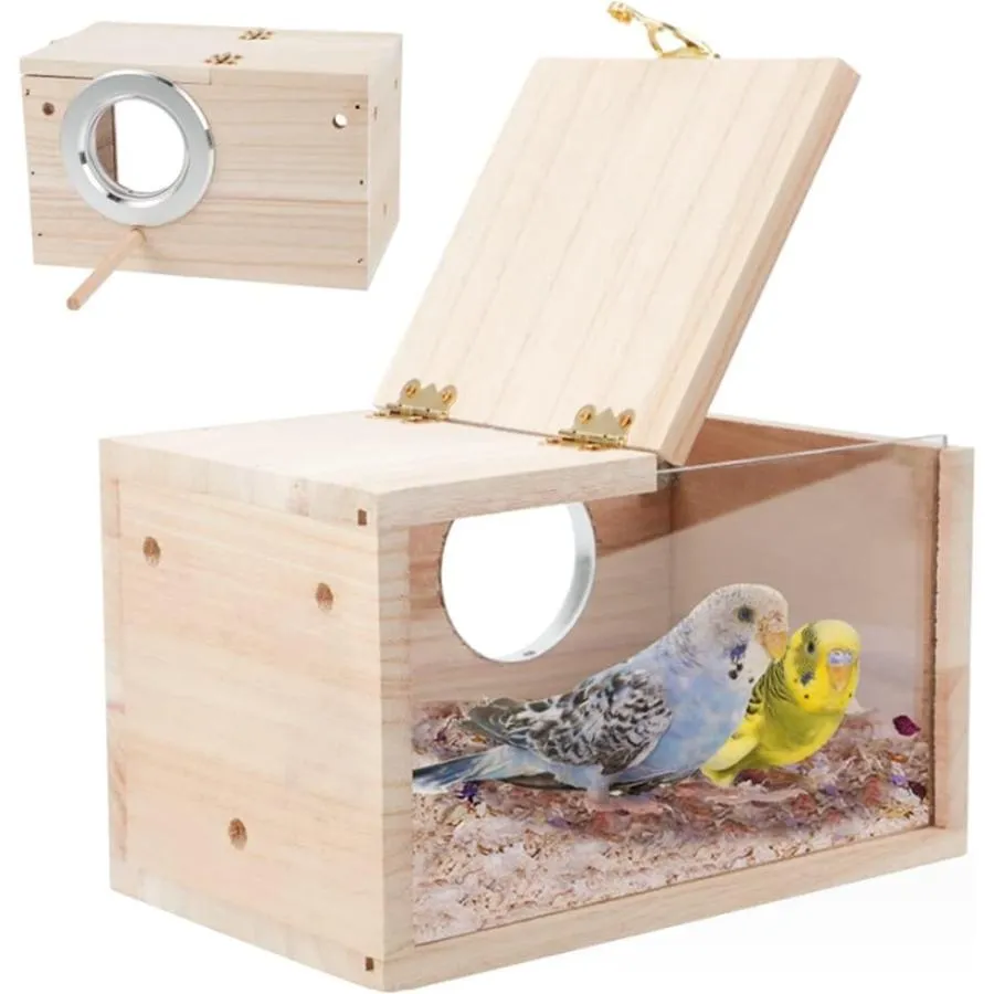 小鳥用 巣箱 木製